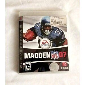 Madden NFL 07 PlayStation 3 PS3 Complete